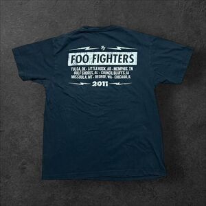 Foo Fighters 2011 Wasting Light tour tee Size M